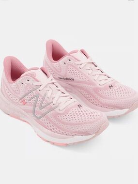 New Balance Women's Light Pink Athletic Running Shoes